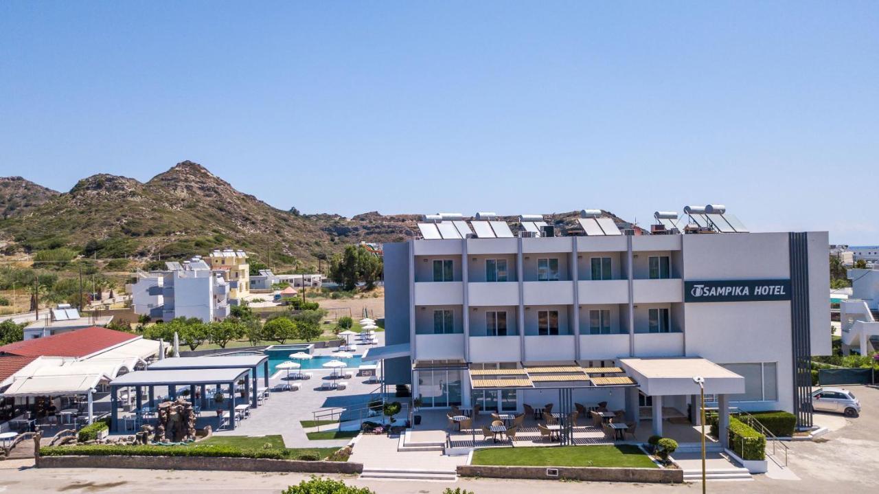 Tsampika Hotel Faliraki Exterior foto