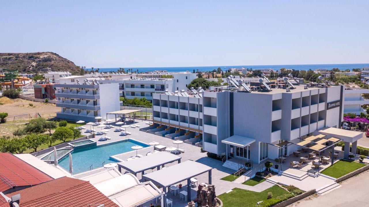 Tsampika Hotel Faliraki Exterior foto