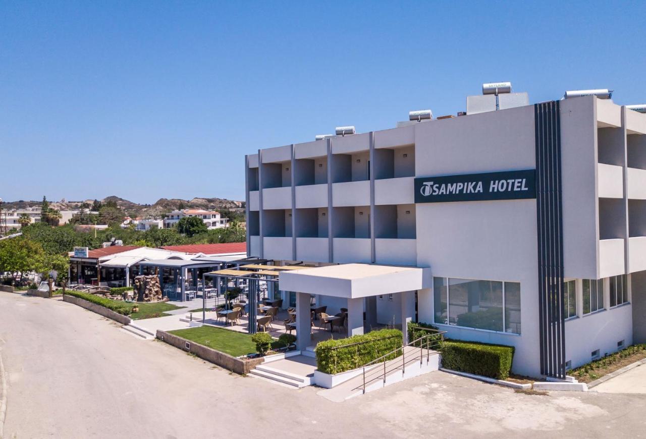 Tsampika Hotel Faliraki Exterior foto