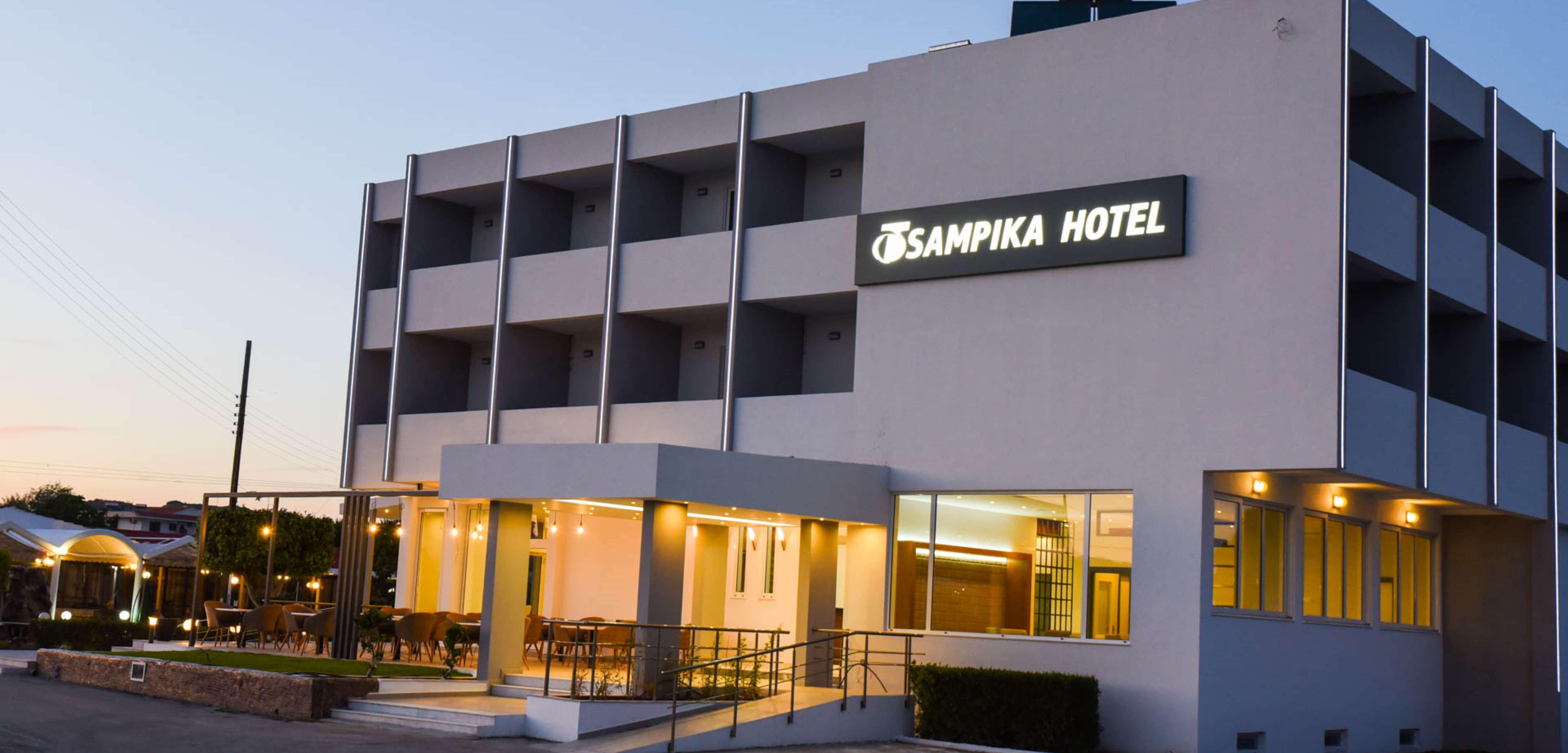 Tsampika Hotel Faliraki Exterior foto